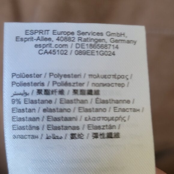 Esprit NWT Brown Faux Suede Jacket - Picture 10 of 15